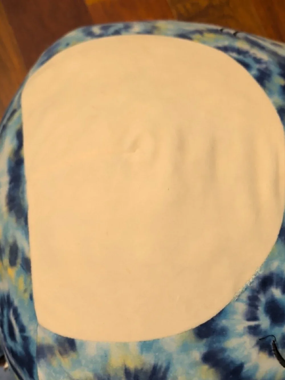 Squishmallows Blue Tie-Dye Shark Plush Pillow